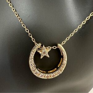 Moon Star Gold Necklace